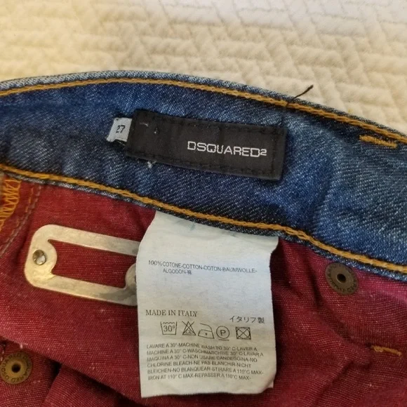 Dsquared patchwork boyfriend Jeans - Picture 7 of 9